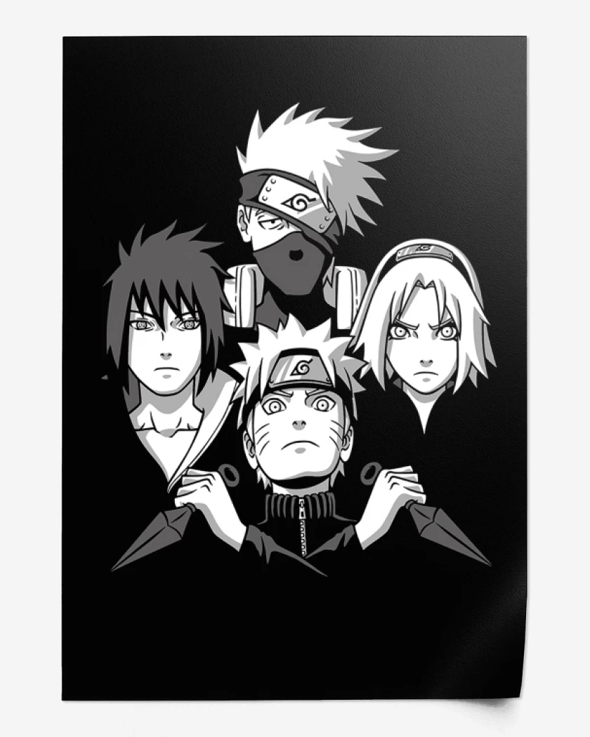 Print Naruto rhapsody