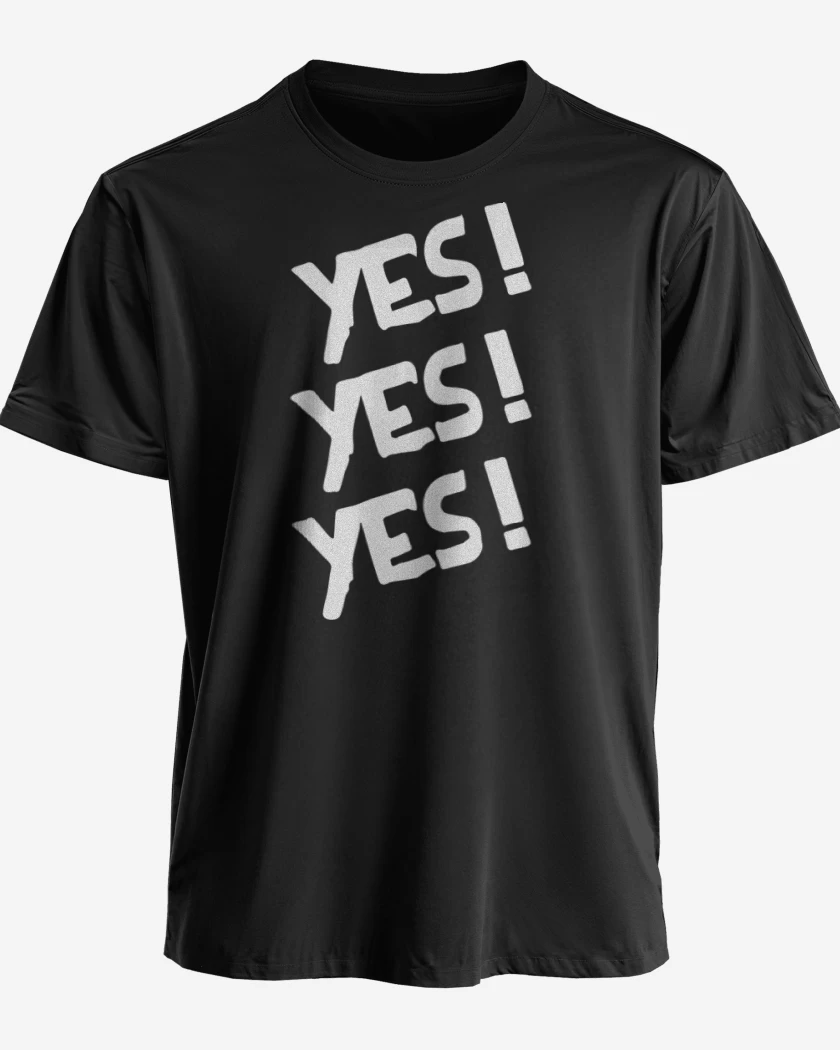 Polera premium Negro de Yes! Yes! Yes!