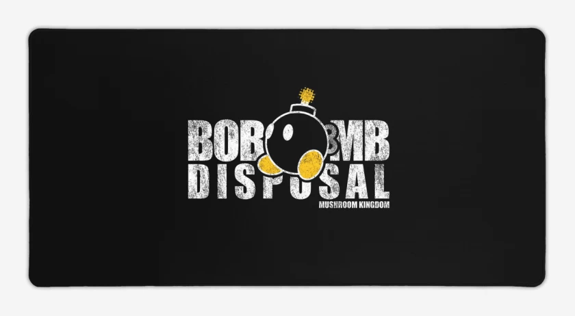 Mouse pad Gamer Bomba Super Bigote 