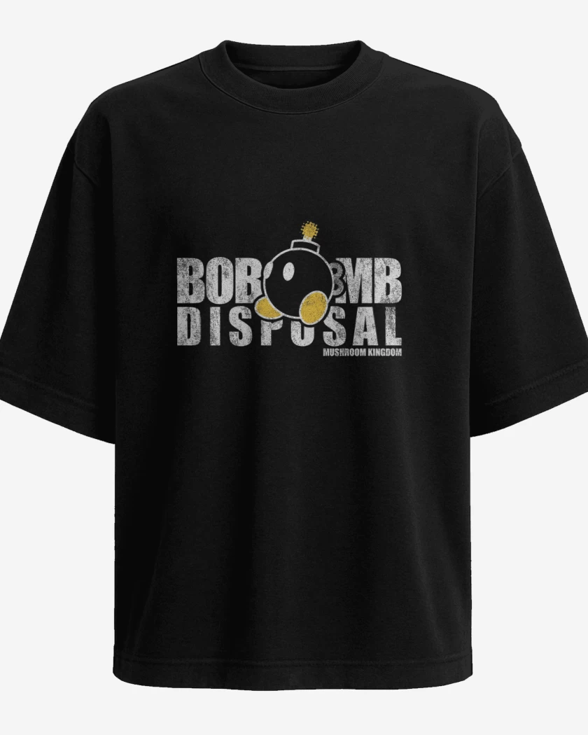 Polera Oversize Bomba Super Bigote 