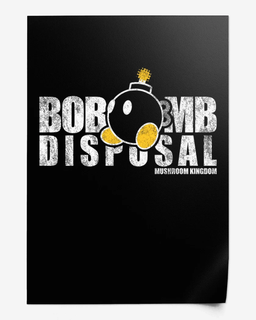 Print Bomba Super Bigote 