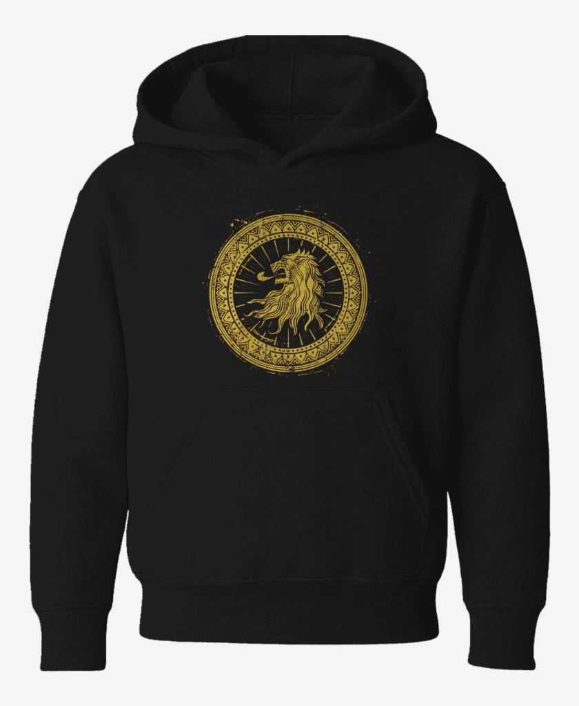 Poleron de niño Negro de Lannister símbolo 