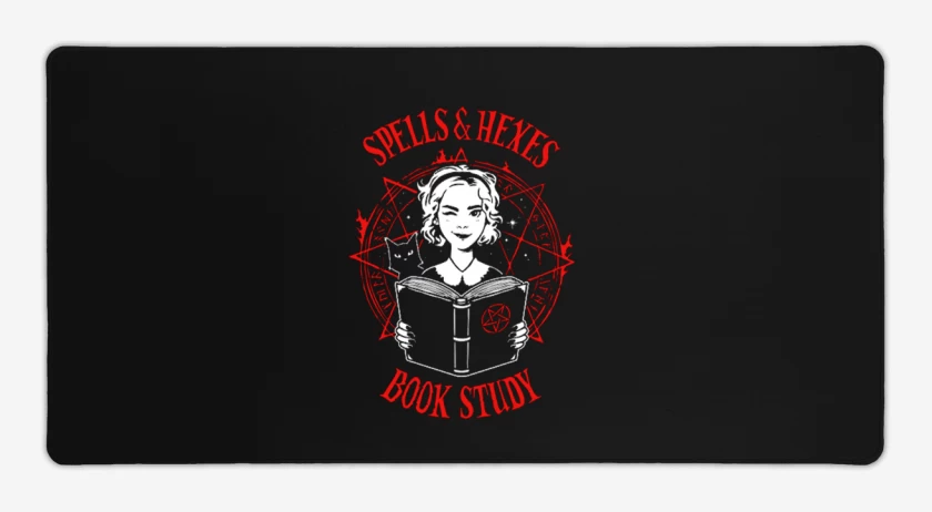 Mouse pad Gamer Negro de Sabrina spellman