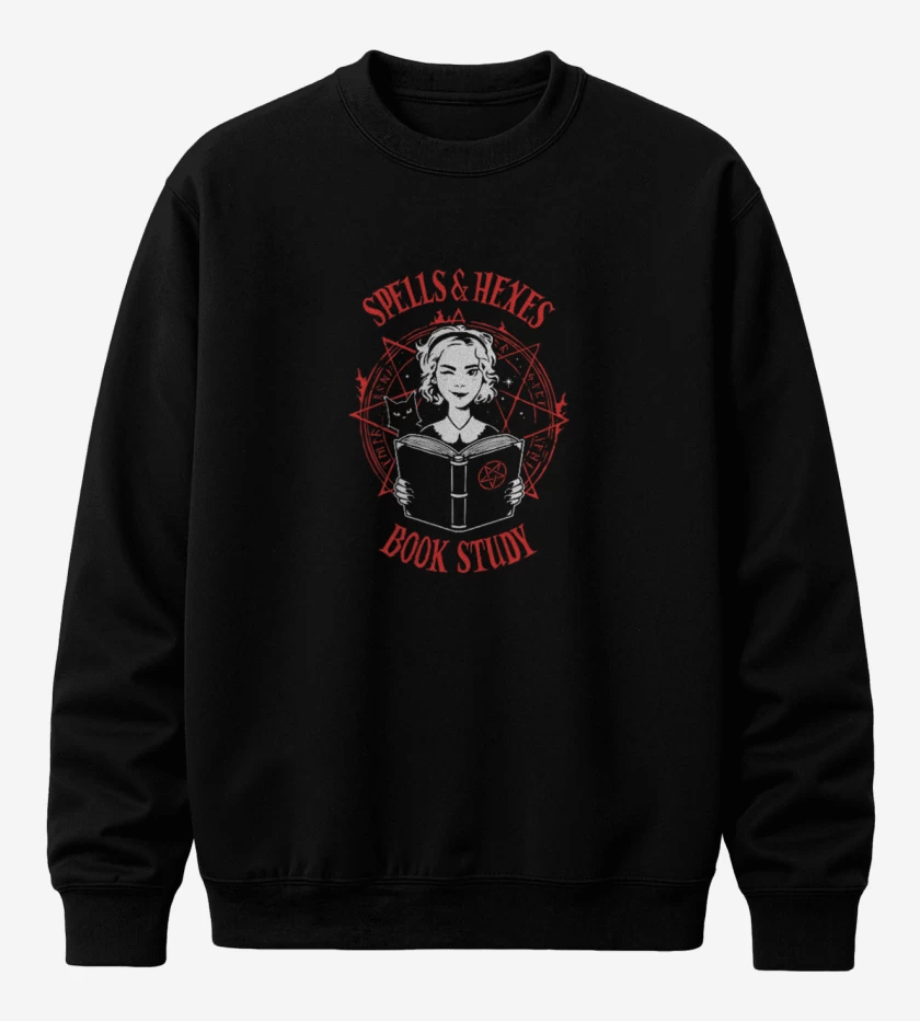Poleron polo Negro de Sabrina spellman