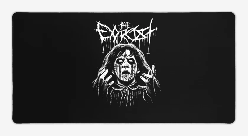 Mouse pad Gamer Negro de The Exorcist 2 