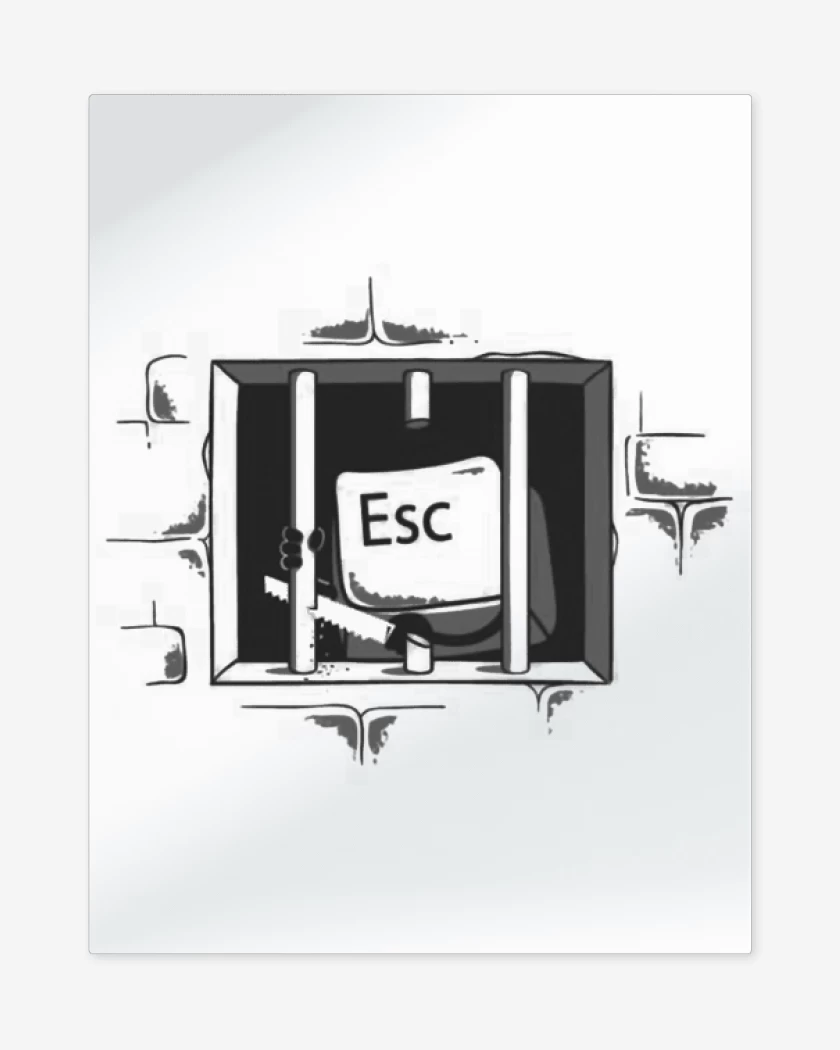 Print metalico Blanco de Esc 2 