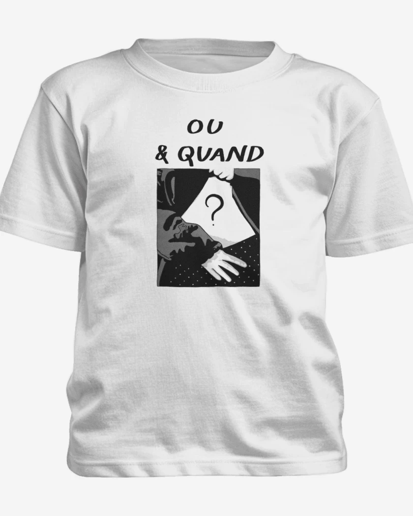 Polera de niño Blanco de OU & QUAND 