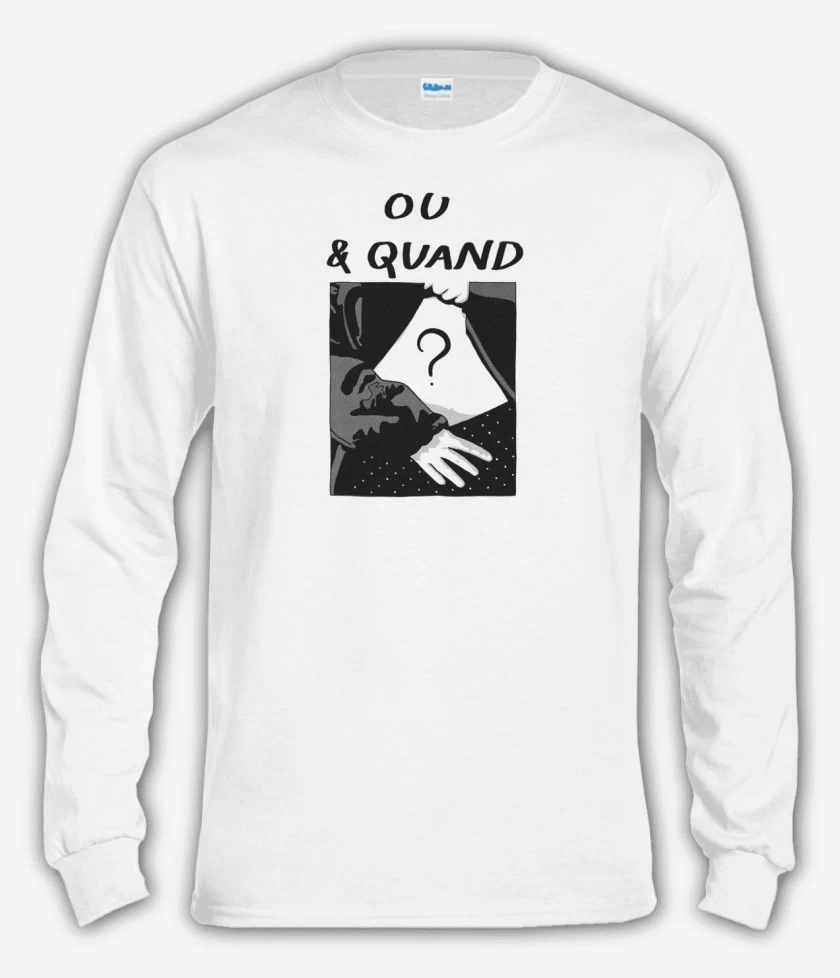 Polera manga larga Blanco de OU & QUAND 