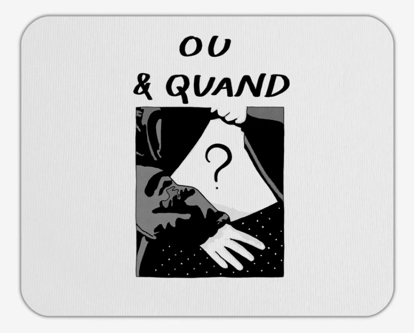 Mousepad OU & QUAND 