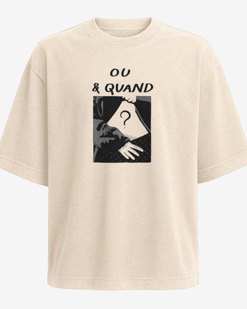 Polera Oversize Beige de OU & QUAND 