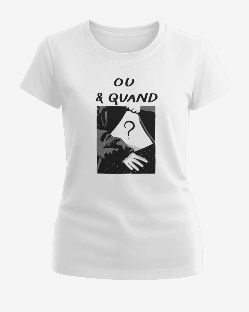 Polera de Mujer Blanco de OU & QUAND 