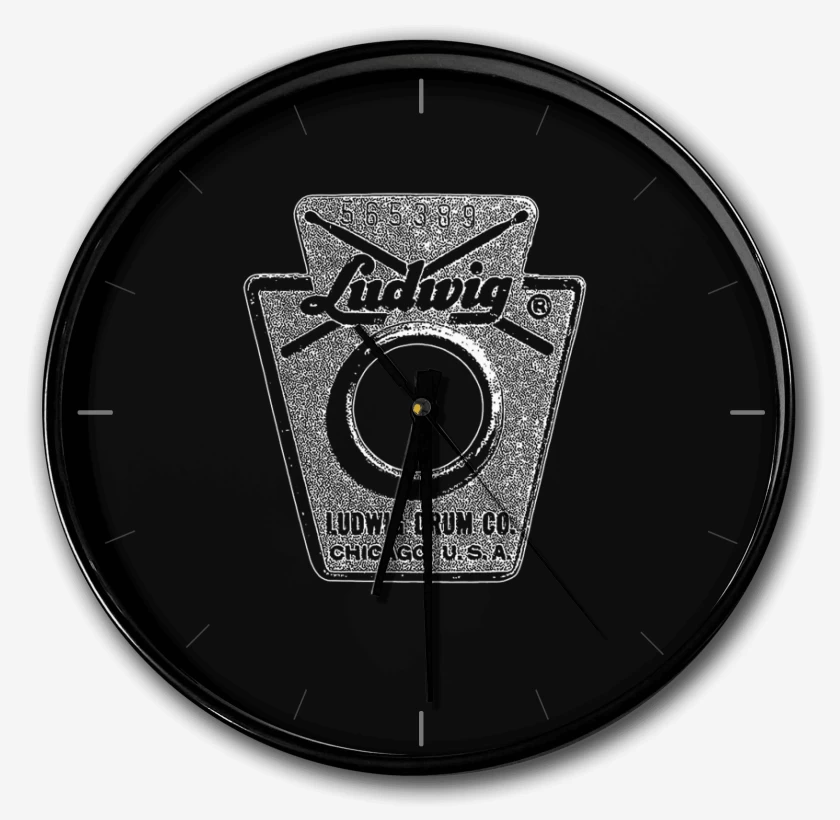 Reloj Negro de Ludwig Vintage 