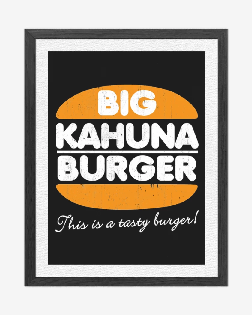 Cuadro decorativo Negro de BIG KAHUNA 2