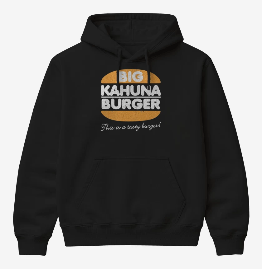 Poleron Canguro básico Negro de BIG KAHUNA 2