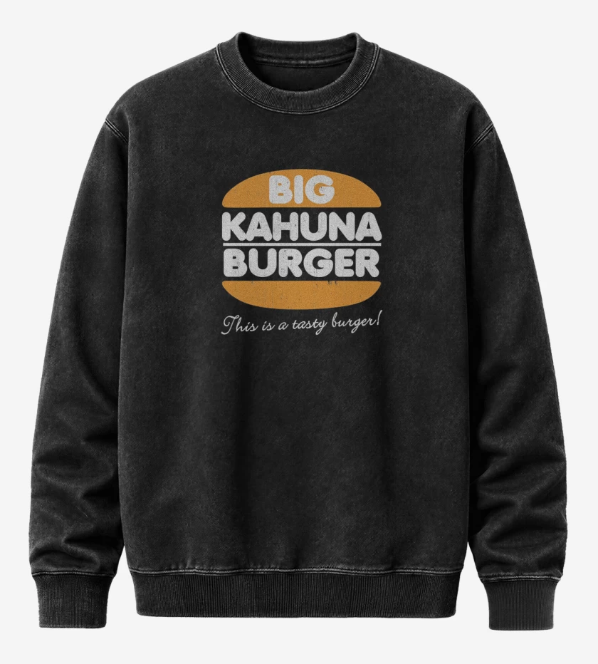 Poleron Polo Acid Wash Negro de BIG KAHUNA 2