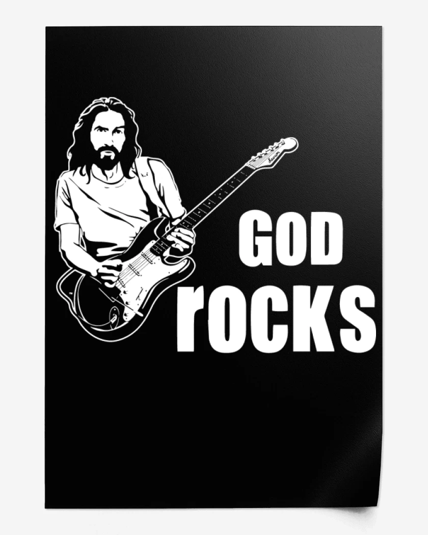 Print God Rocks