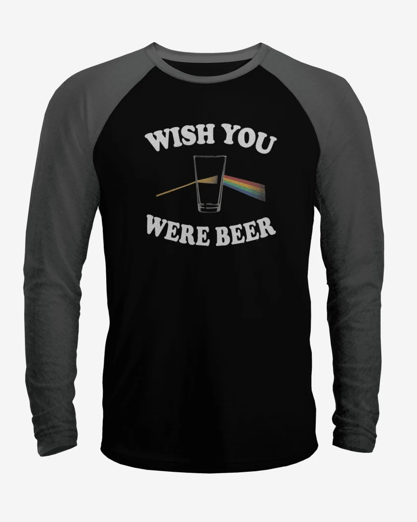 Polera Raglan WISH YOU WERE BEER