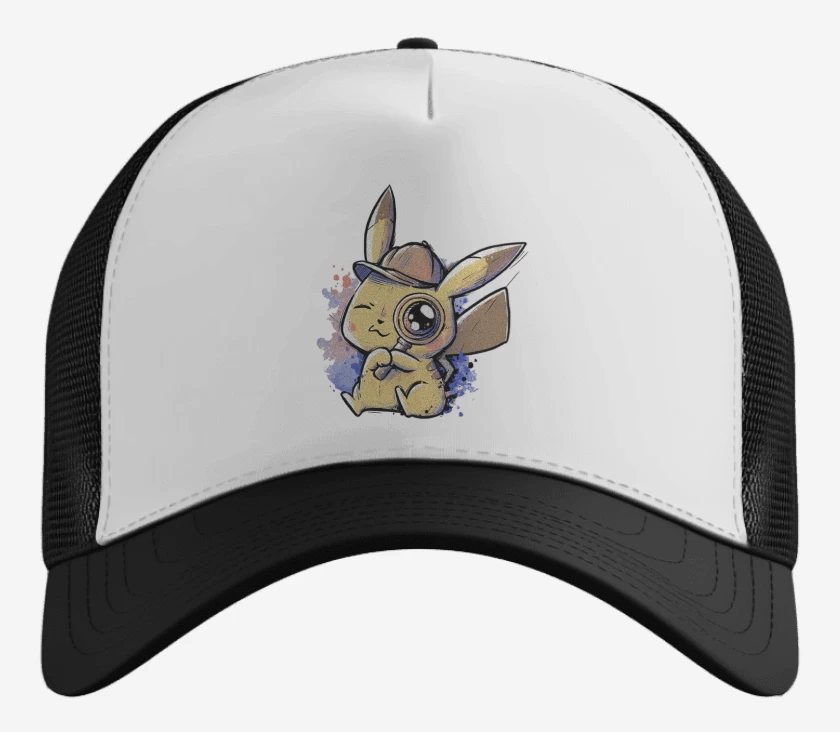 Gorro Píkachu detective 