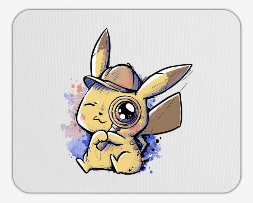 Mousepad Píkachu detective 
