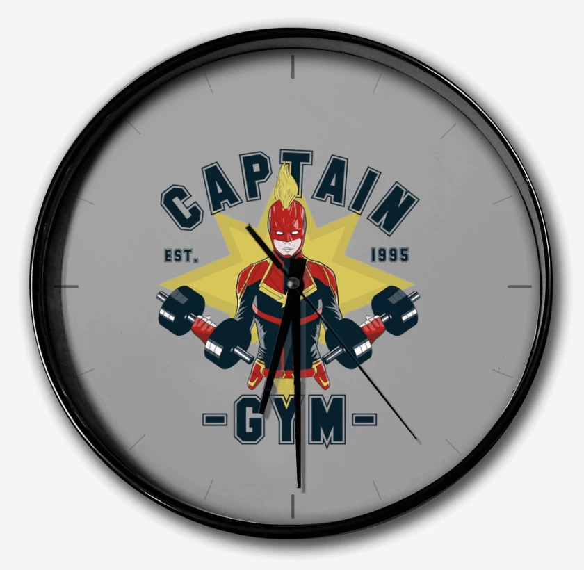Reloj Gris Melange de Capitana marvel gym
