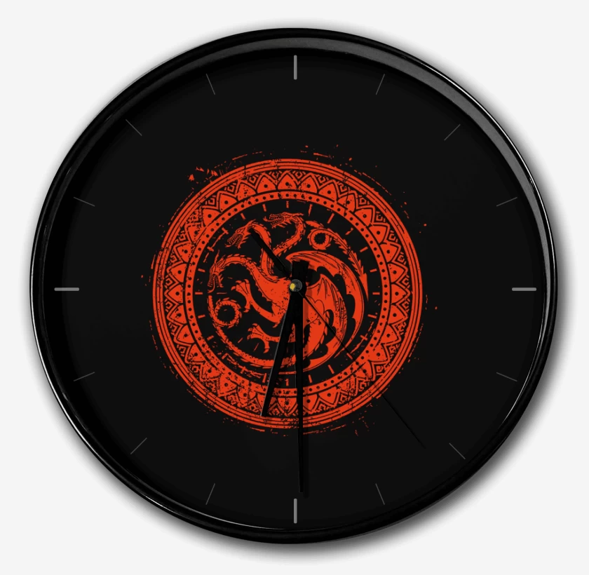 Reloj Negro de targaryen simbolo