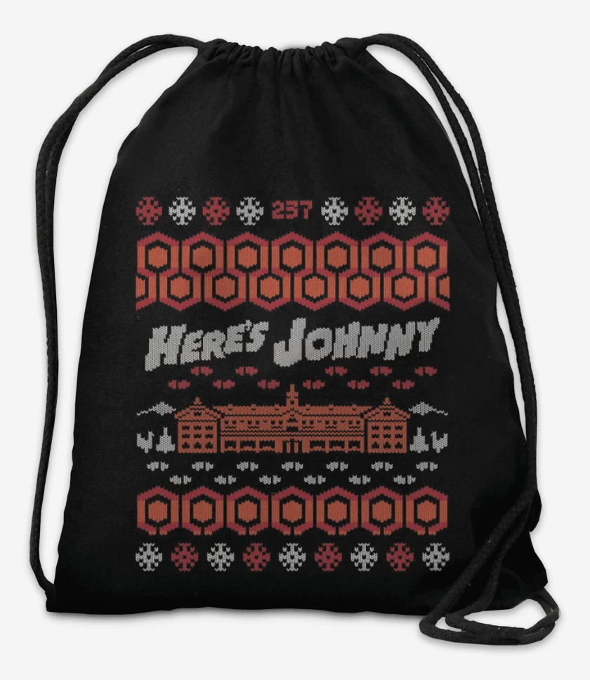 Mochila Negro de HERES JOHNNY PUNTO LANA 