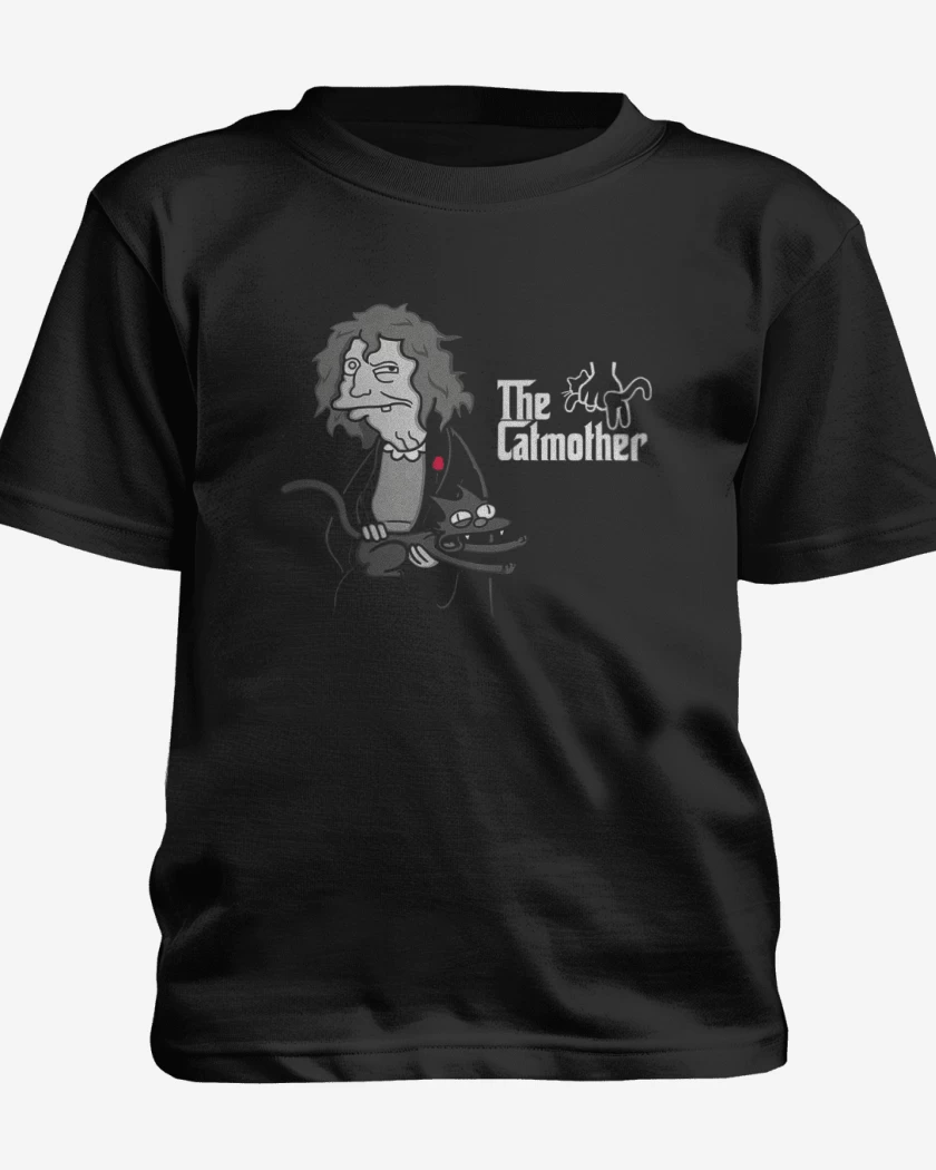 Polera de niño Negro de The catmother 