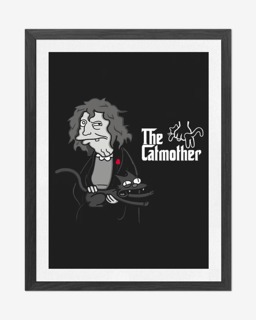 Cuadro decorativo Negro de The catmother 