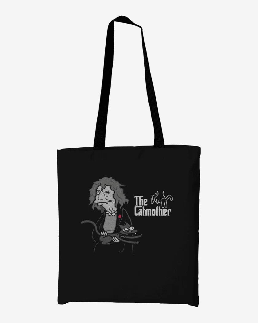 Totebag Negro de The catmother 