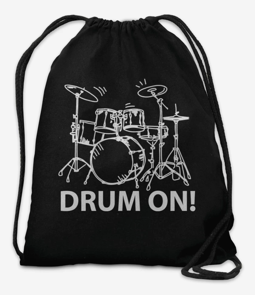 Mochila Negro de Drum ON!