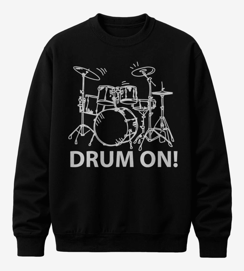 Poleron polo Drum ON!