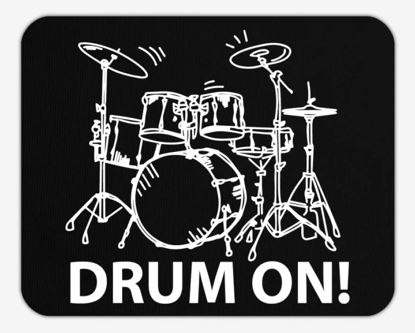 Mousepad Drum ON!