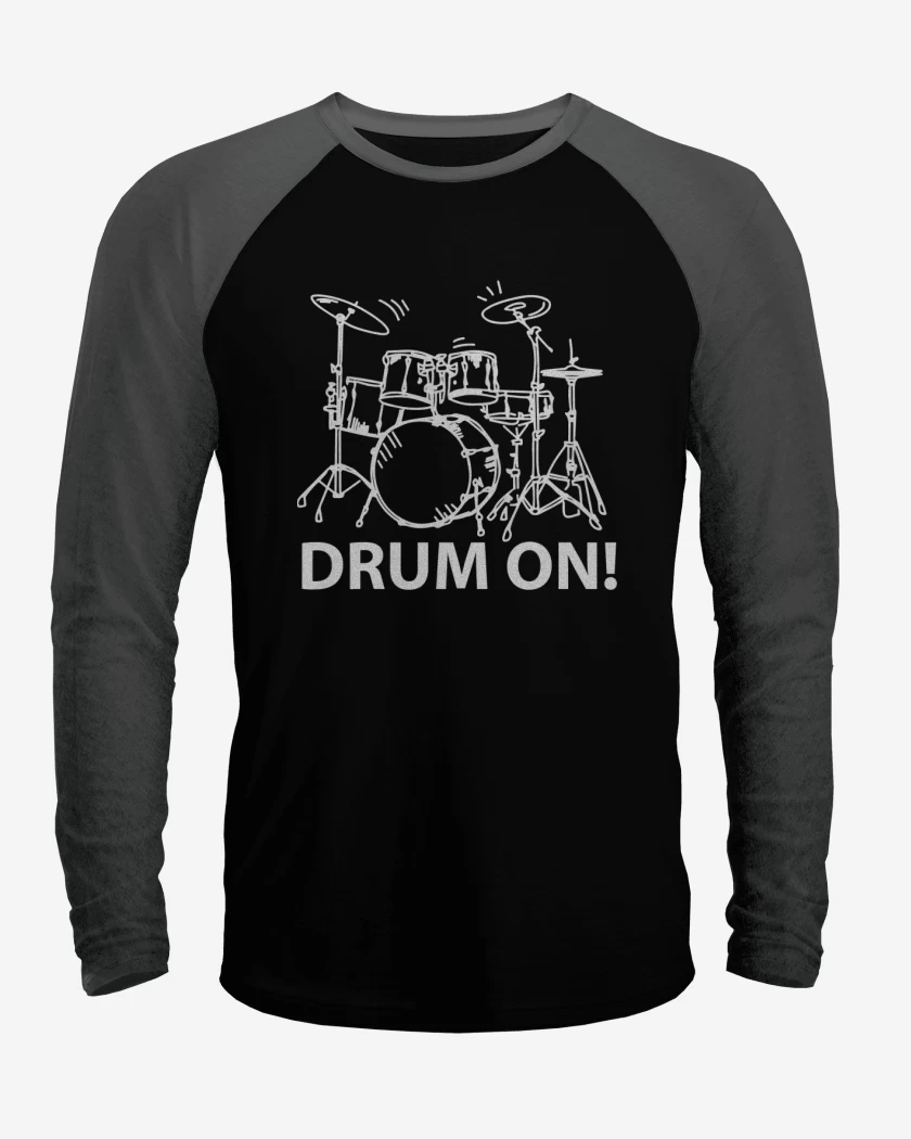 Polera Raglan Drum ON!