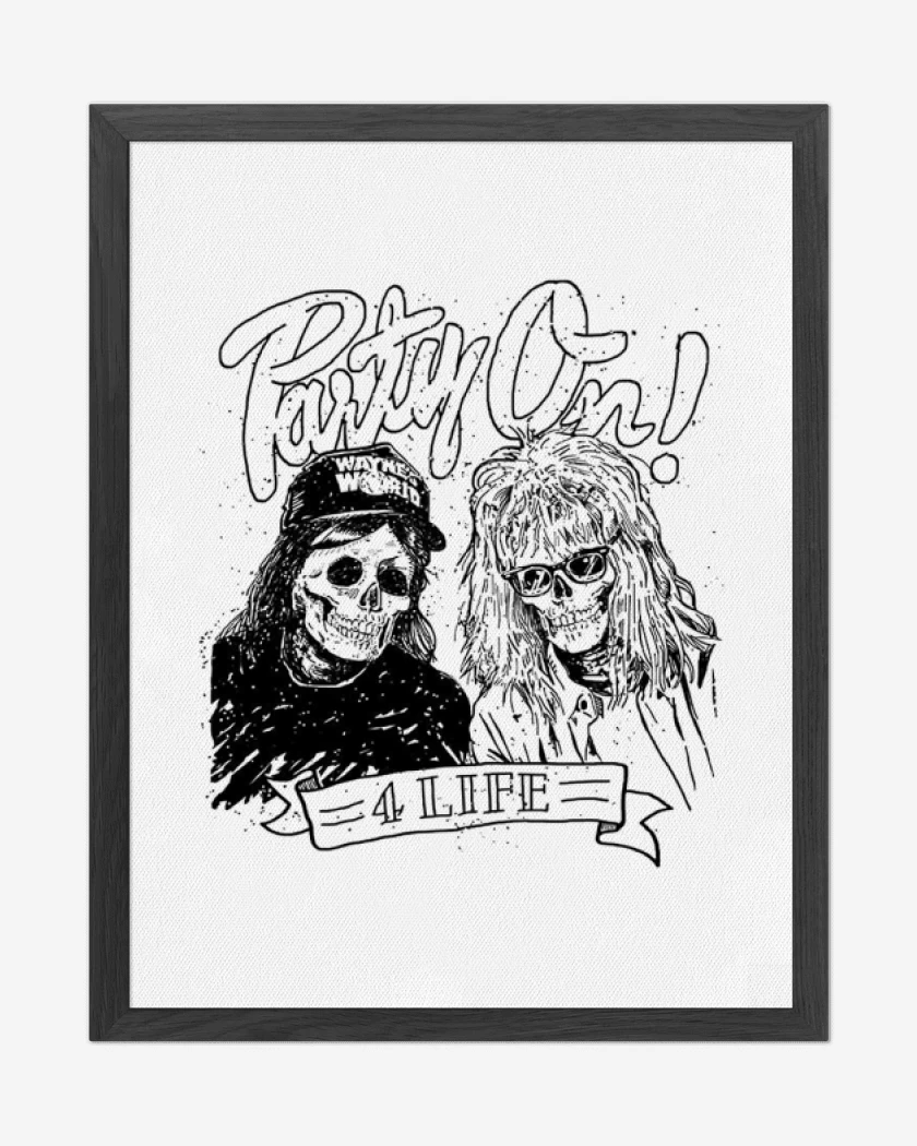 Cuadro decorativo Blanco de party on 4life