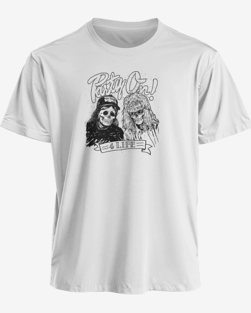 Polera premium Blanco de party on 4life