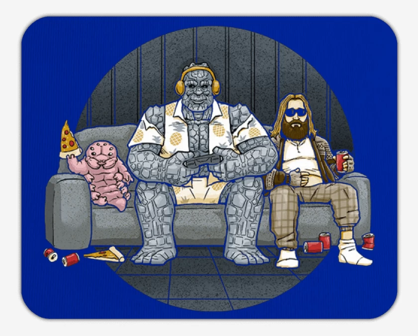 Mousepad Thor y sus amigos 