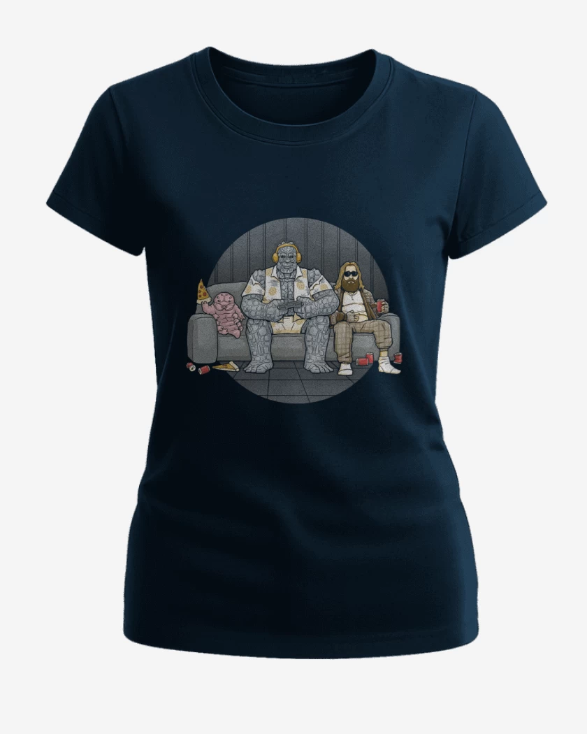 Polera de Mujer Azul Marino de Thor y sus amigos 