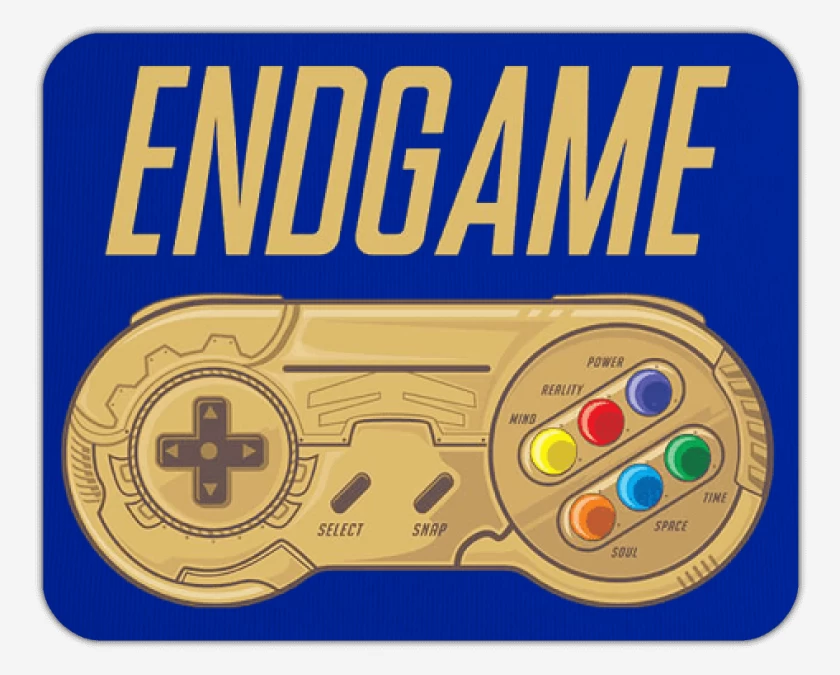 Mousepad Azul Marino de Control endgame
