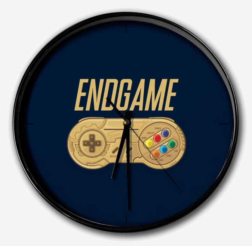 Reloj Azul Marino de Control endgame