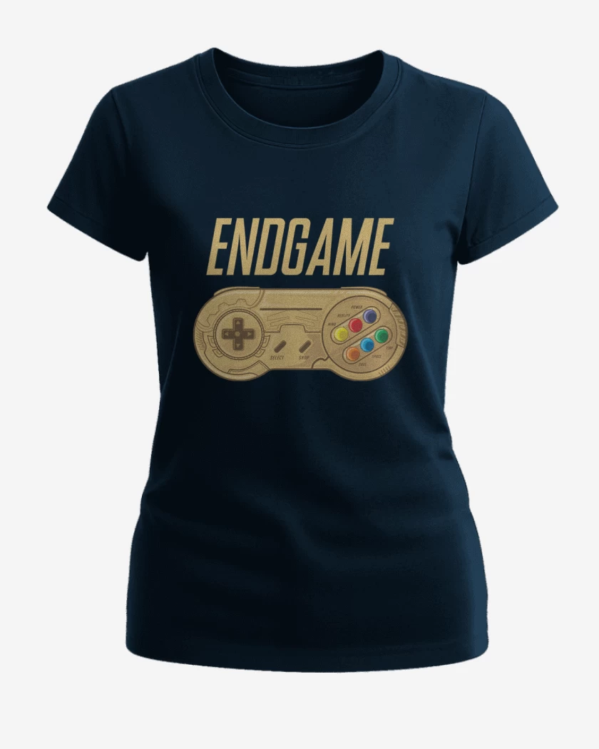 Polera de Mujer Azul Marino de Control endgame