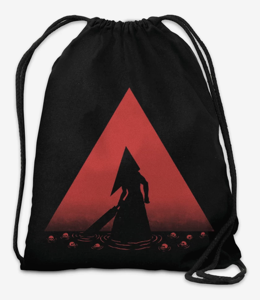 Mochila Negro de piramid head 