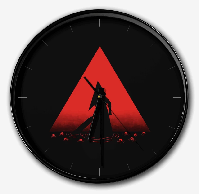 Reloj Negro de piramid head 