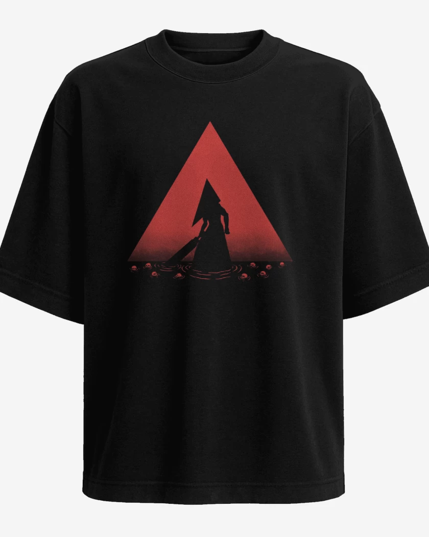 Polera Oversize piramid head 