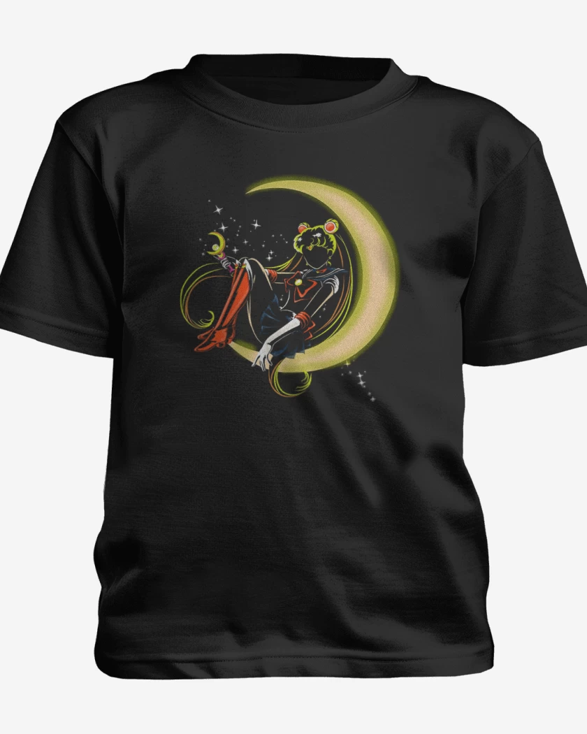Polera de niño Blanco de sailormoon 5
