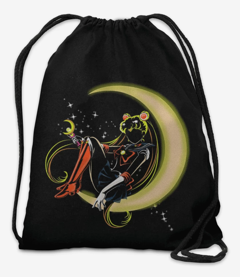 Mochila Negro de sailormoon 5