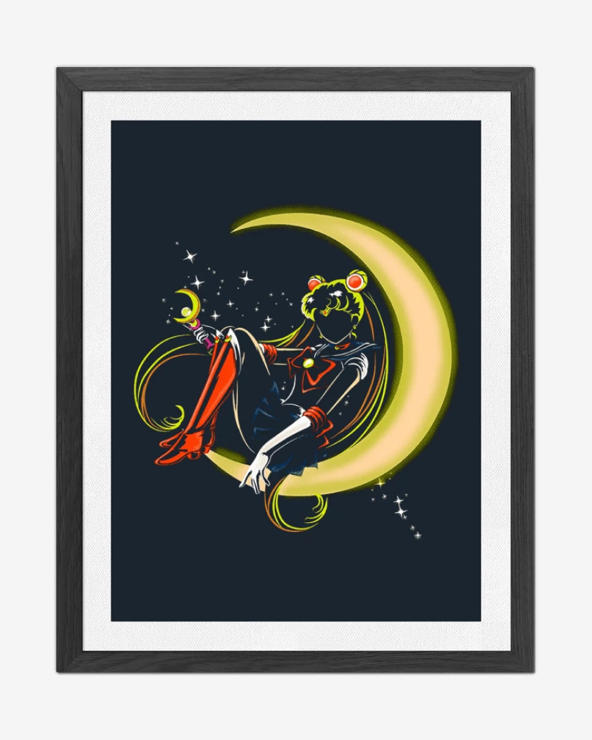 Cuadro decorativo Azul Marino de sailormoon 5