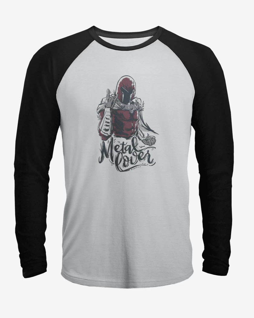 Polera Raglan Metal lover