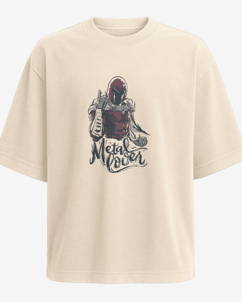 Polera Oversize Metal lover