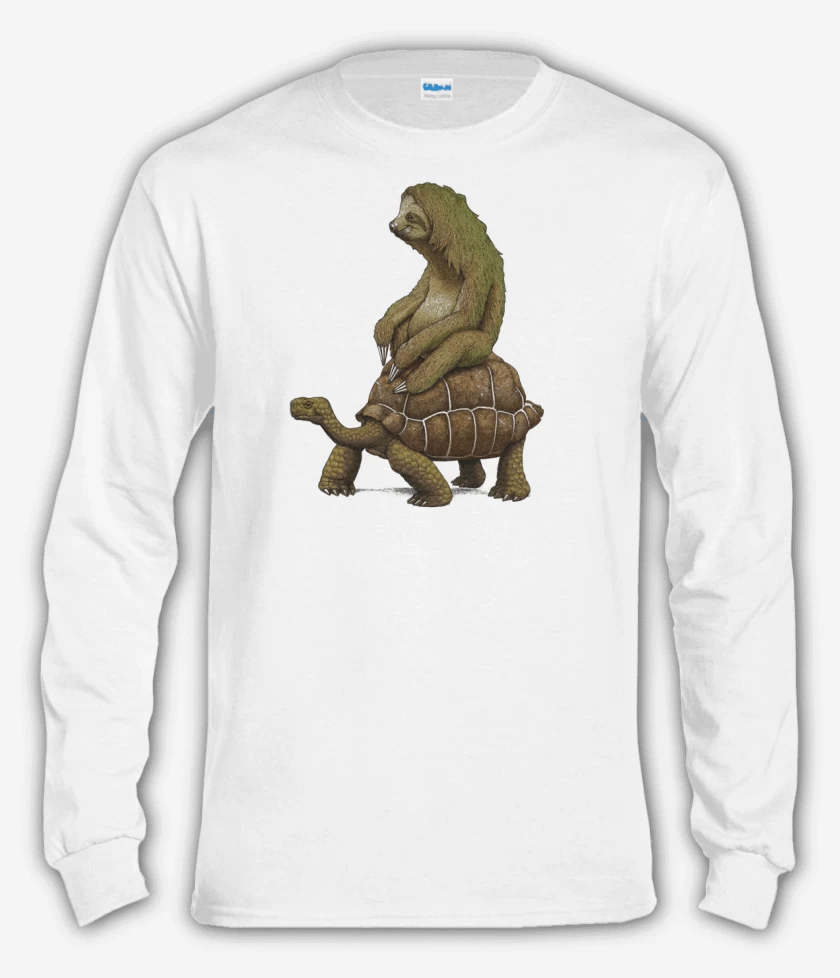 Polera manga larga Blanco de Peretortu