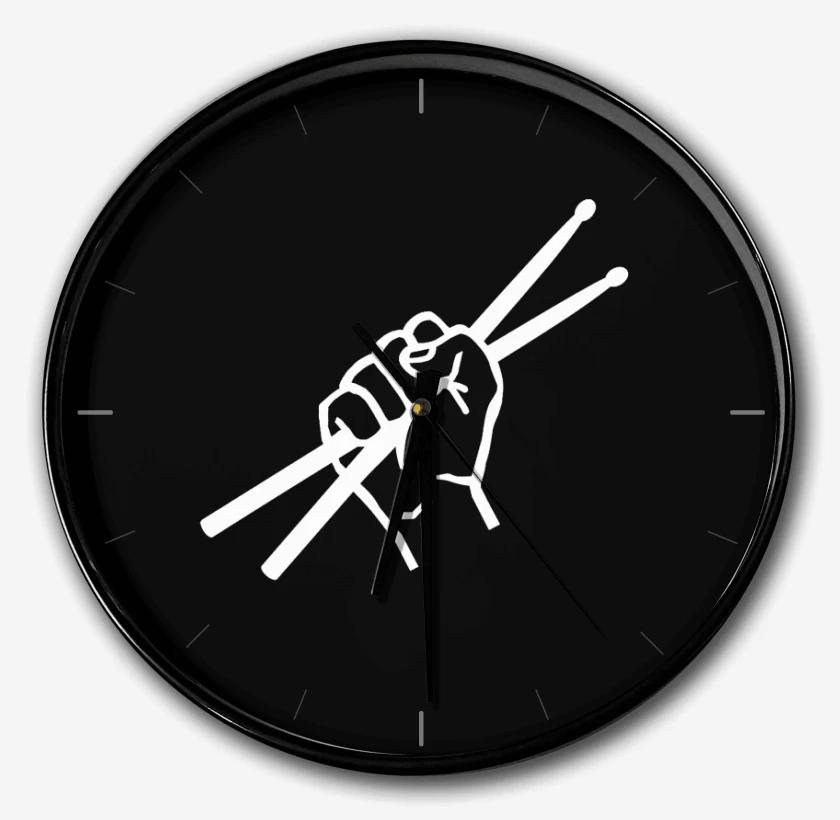 Reloj Negro de Puñobaquetas 